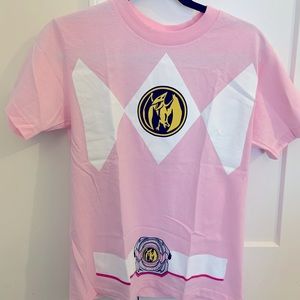 Pink ranger t- shirt